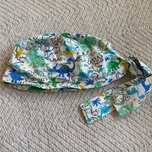 Dinosaur Print scrub cap